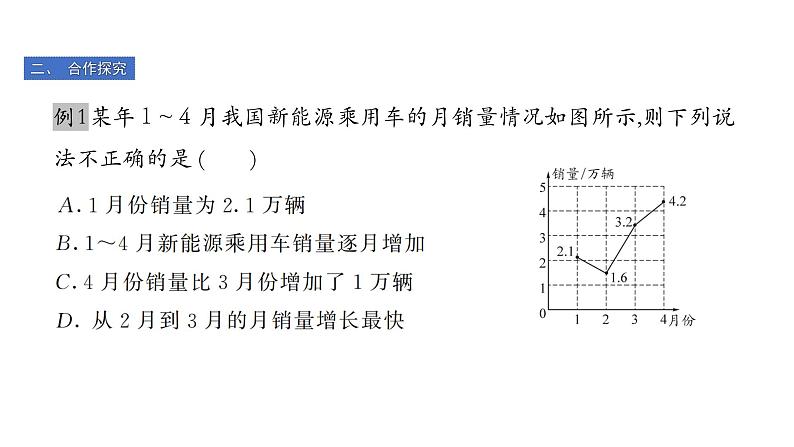 最新北师版八上数学6.3 从统计图分析数据的集中趋势 课件第7页