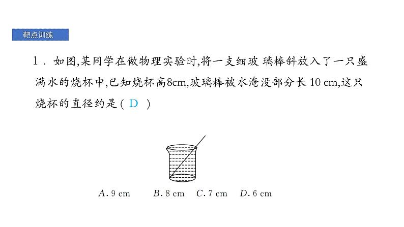 最新北师版八上数学第一章 勾股定理 靶点突破 课件第6页