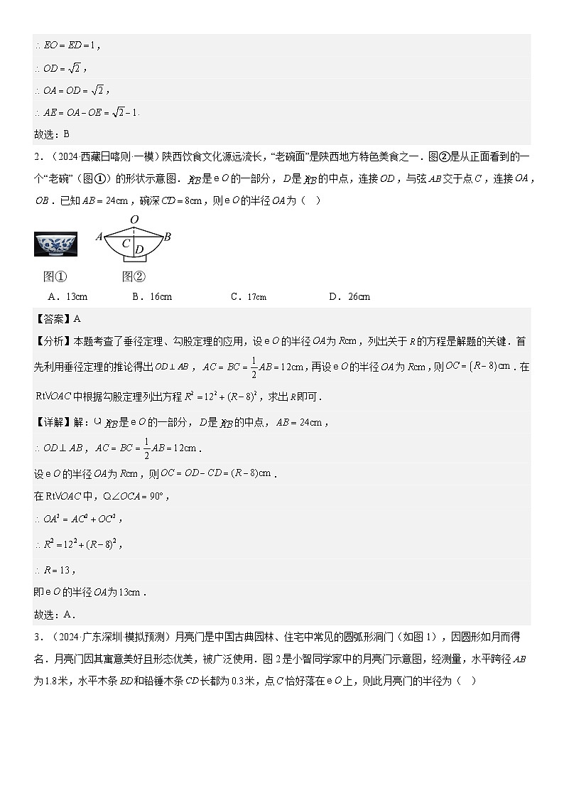 2024届中考数学考前《终讲·终练·终卷》冲刺高分突破（全国通用）第05讲：圆的综合问题 解析版02