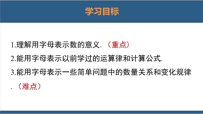 3.1 字母表示数-【高效课堂】2024-2025学年七年级数学上册同步精品课堂课件（北师大版）第2页