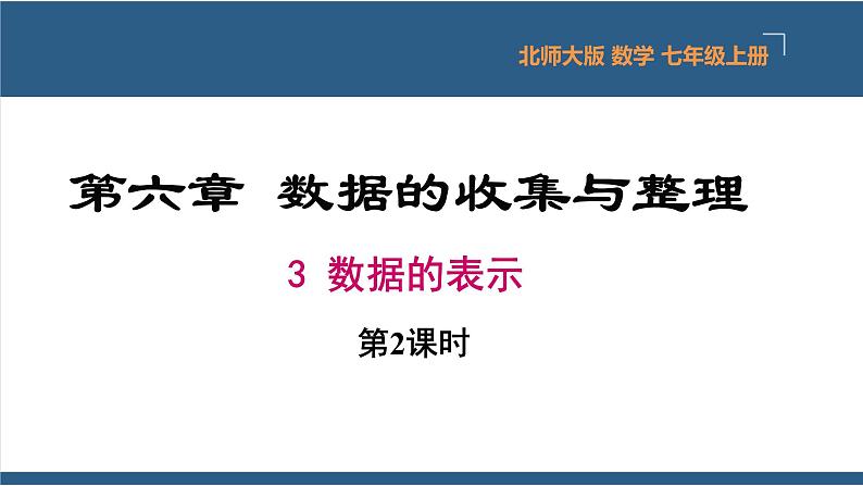 6.3 数据的表示第2课时-【高效课堂】2024-2025学年七年级数学上册同步精品课堂课件（北师大版）第1页