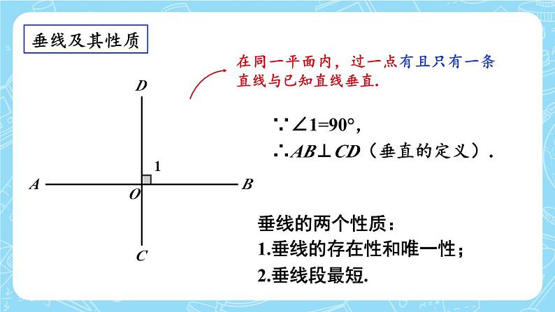 最新人教版七下数学 第五章 相交线与平行线 章末复习（课件）第4页