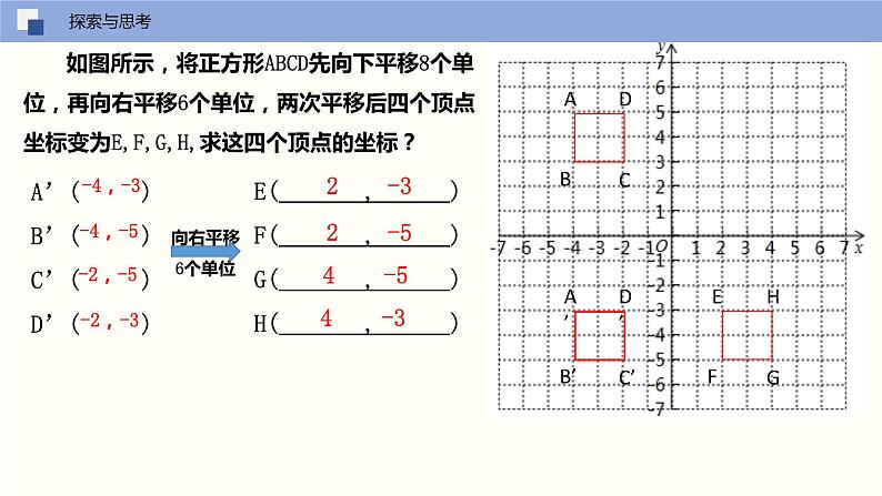 2024年春七年级人教版数学下册7.2.2用坐标表示平移（同步课件）第7页