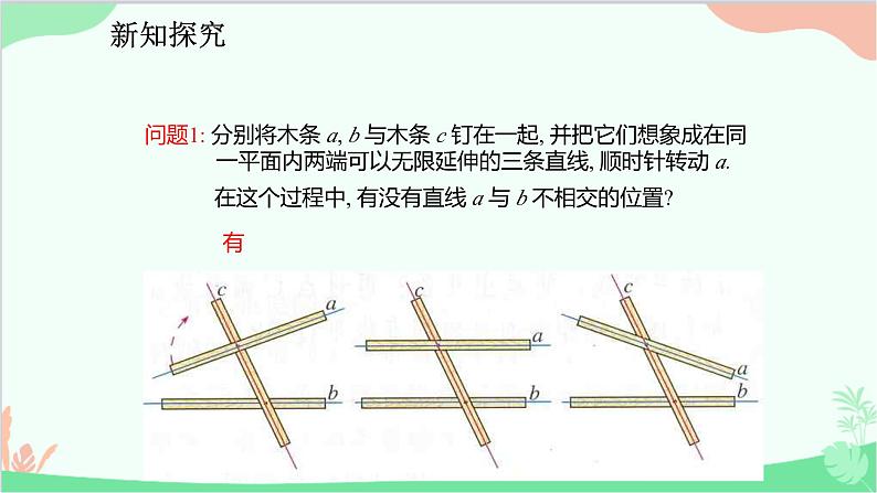 人教版数学七年级下册 5.2.1 平行线课件第5页