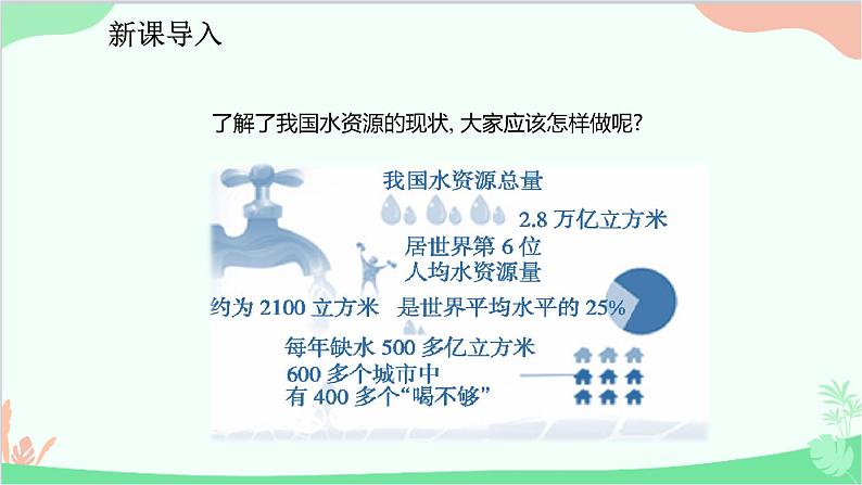 人教版数学七年级下册 10.3 课题学习 从数据谈节水课件第3页