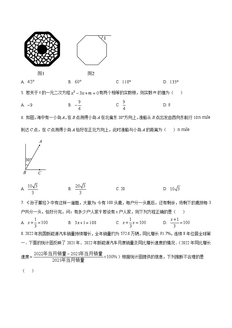 中考数学（福建卷）-2024年中考数学第三次模考试02