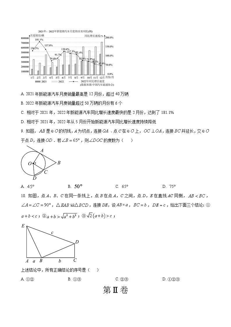 中考数学（福建卷）-2024年中考数学第三次模考试03