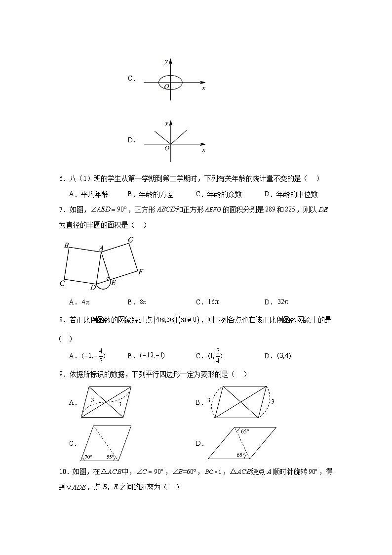 河北省唐山市路南区2022-2023学年八年级下学期期末数学试题第2页