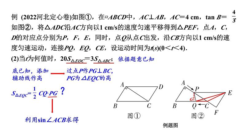 2024 河北数学中考备考重难专题：三角形、四边形综合题平移问题（课件）第7页