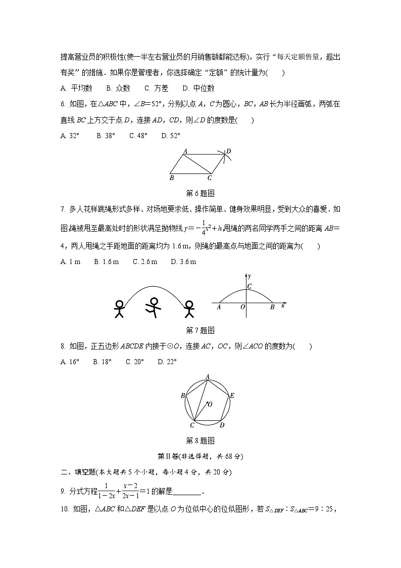 2023年成都市高中阶段教育学校统一招生暨初中学业水平考试数学白卷(含答案解析)第2页