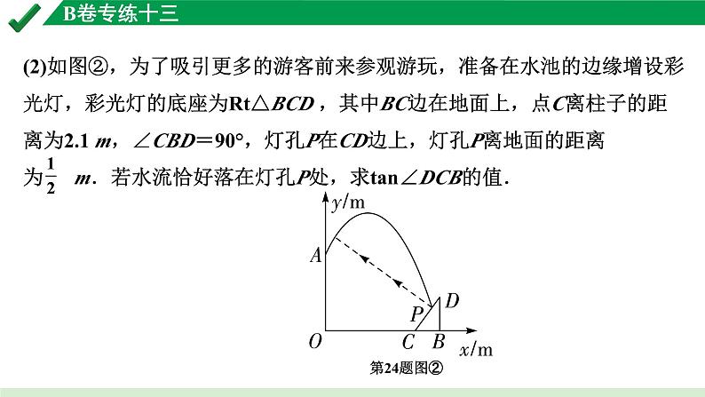 2024成都中考数学B卷专项强化训练13.B卷专练十三课件第6页