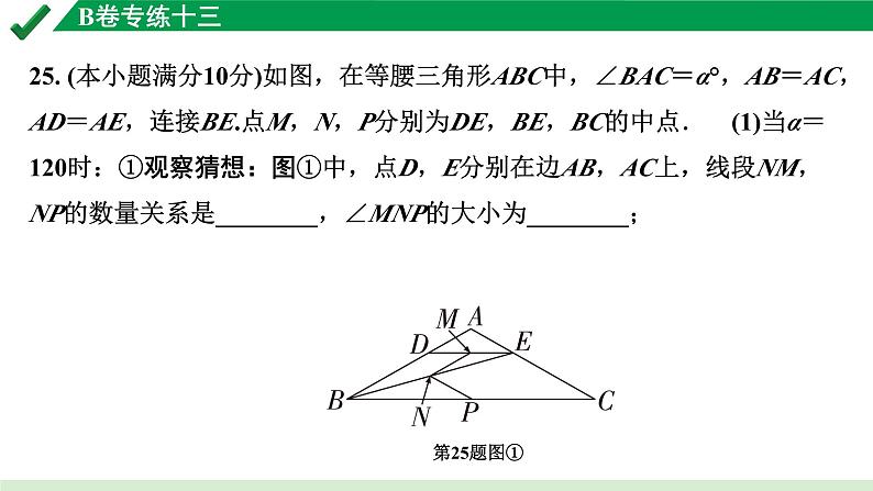 2024成都中考数学B卷专项强化训练13.B卷专练十三课件第8页