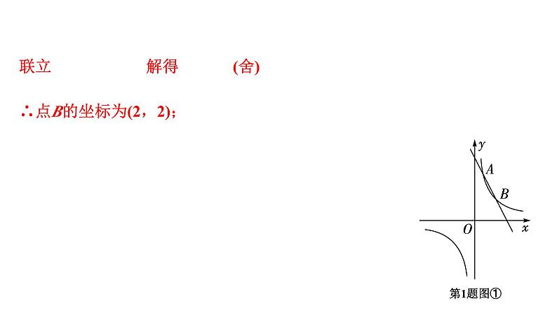 2024成都中考数学第一轮专题复习之第三章  微专题  反比例函数与一次函数综合题 教学课件第5页