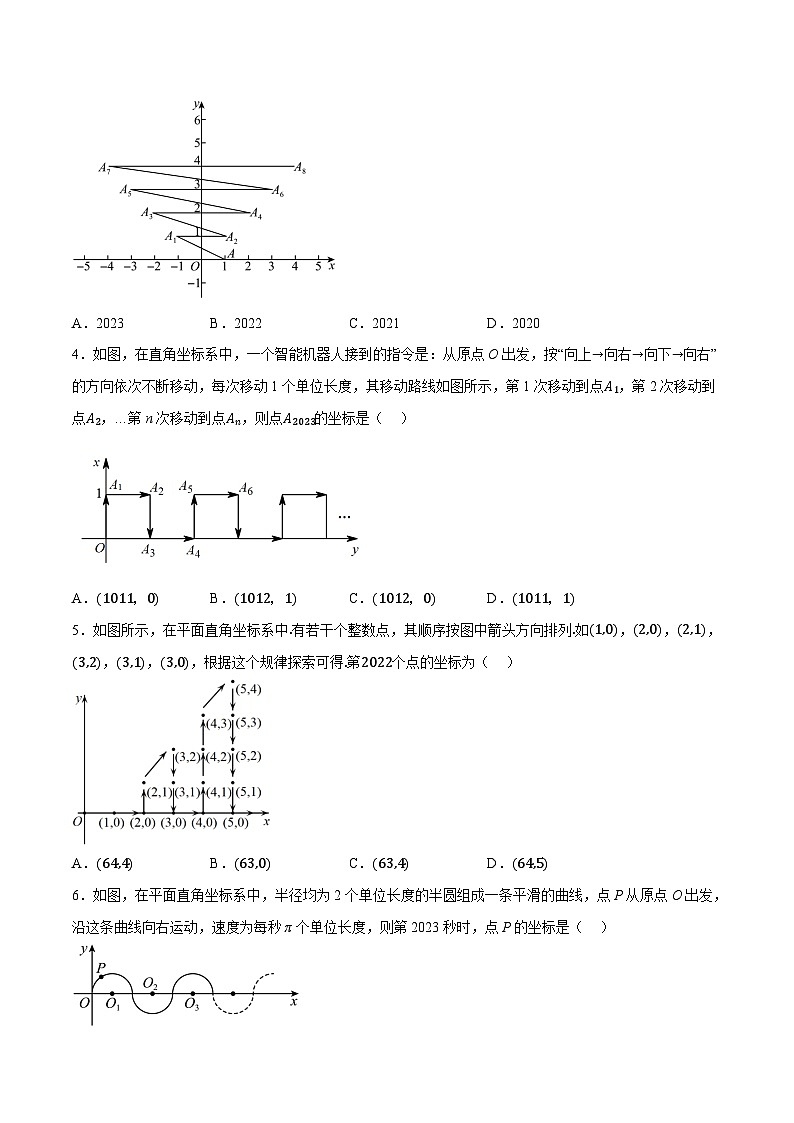 人教版七年级数学下册专题2.3平面直角坐标系全章五类必考压轴题(原卷版+解析)第2页