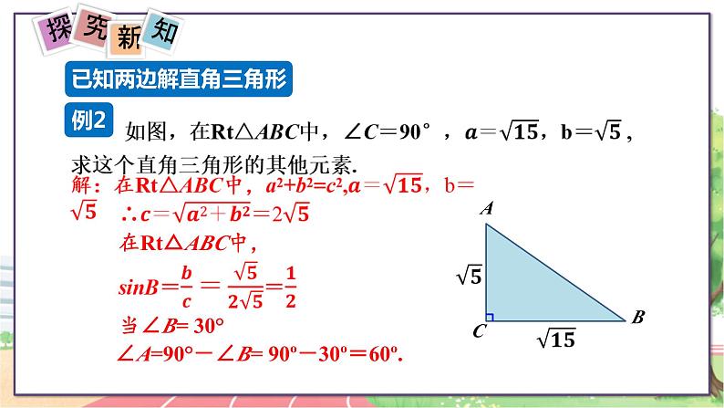第1课时  解直角三角形第5页
