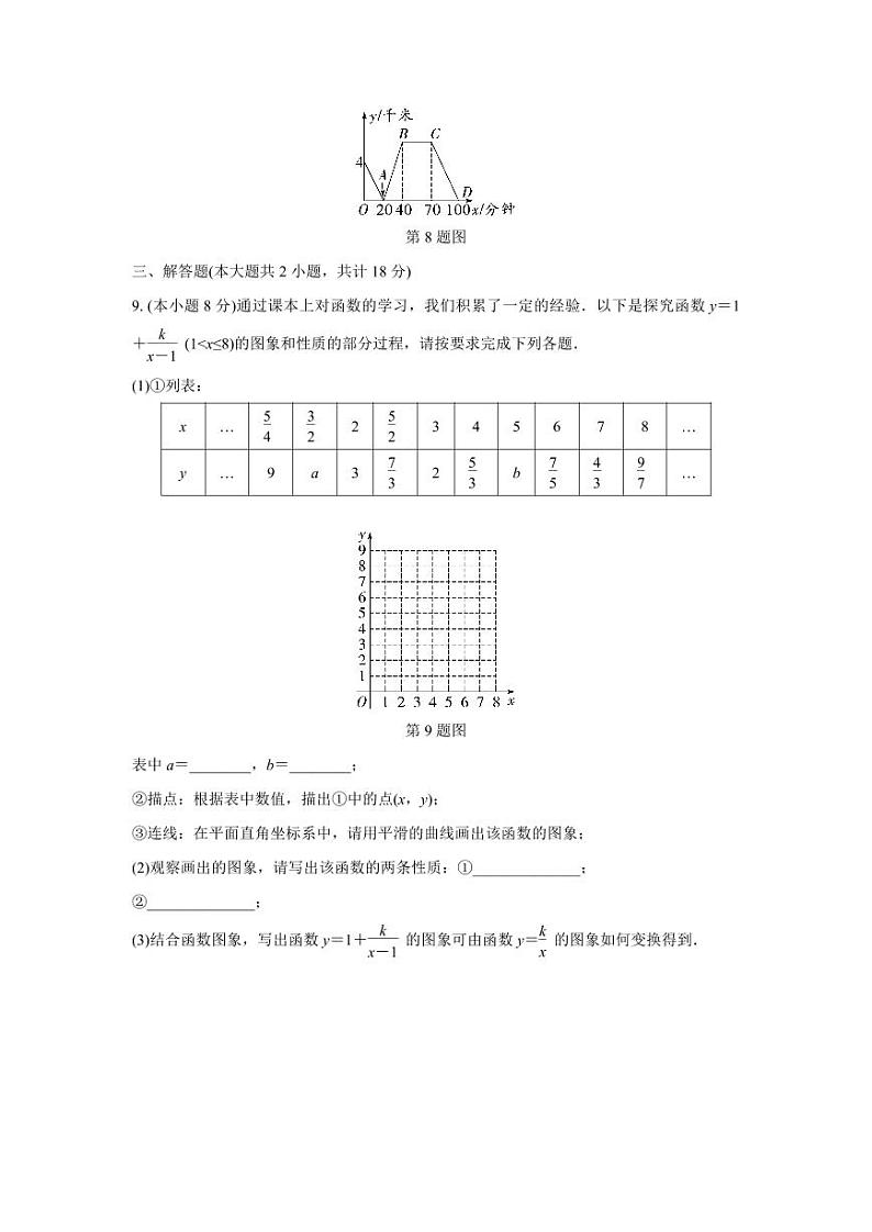 2024成都中考数学复习逆袭卷诊断小卷四 (含详细解析)第3页