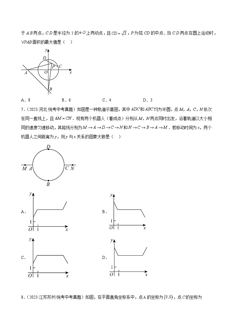 2024成都中考数学一轮复习专题 动点综合问题 (含解析)第3页