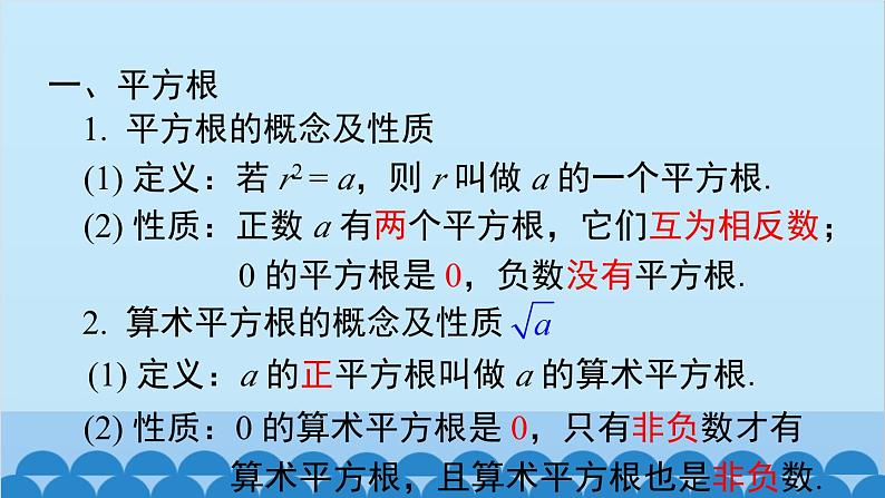 沪科版数学七年级下册 第6章 小结与复习课件02