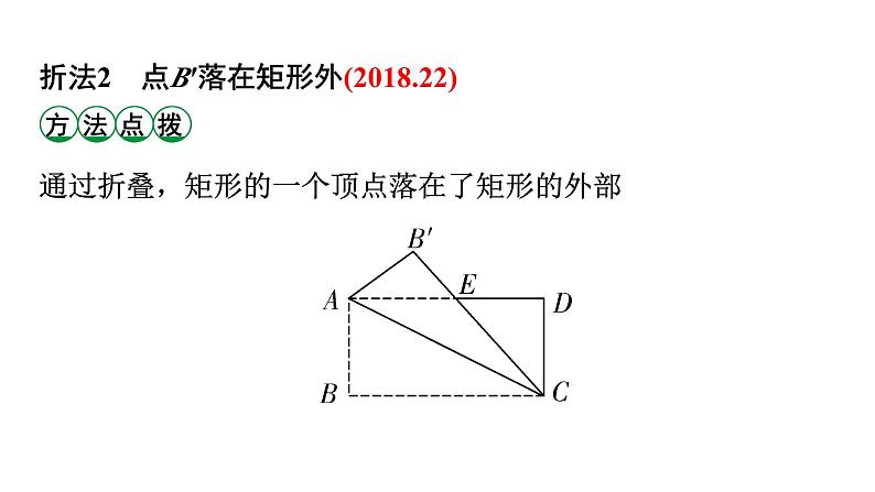 2024广东考数学二轮中考题型研究 微专题 对称性质在折叠问题中的应用（课件）第8页