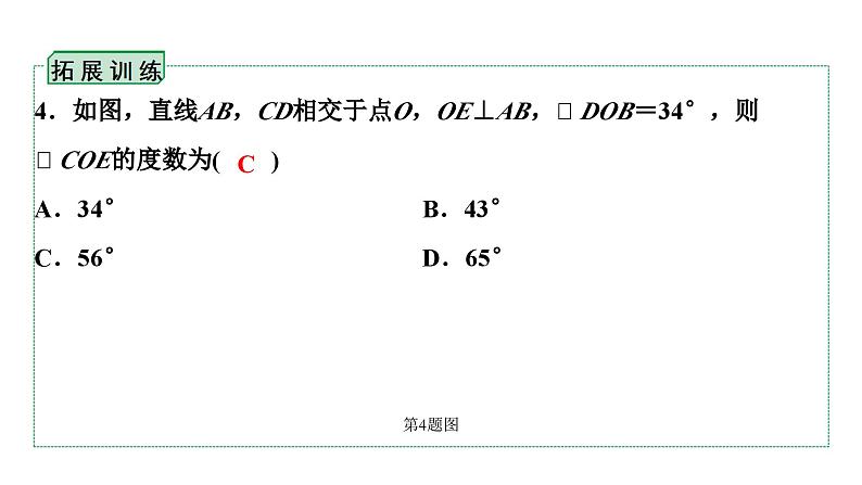 2024贵阳中考数学一轮贵阳中考考点研究 第15讲  角、相交线与平行线（课件）第5页