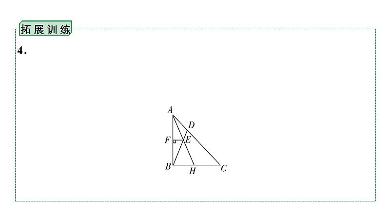 2024贵阳中考数学一轮中考题型研究 第17讲  等腰三角形和直角三角形（课件）第5页