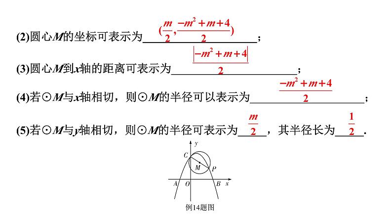 2024贵州中考数学二轮复习贵州中考题型研究 类型七 坐标系中直线与圆的位置关系（课件）第2页