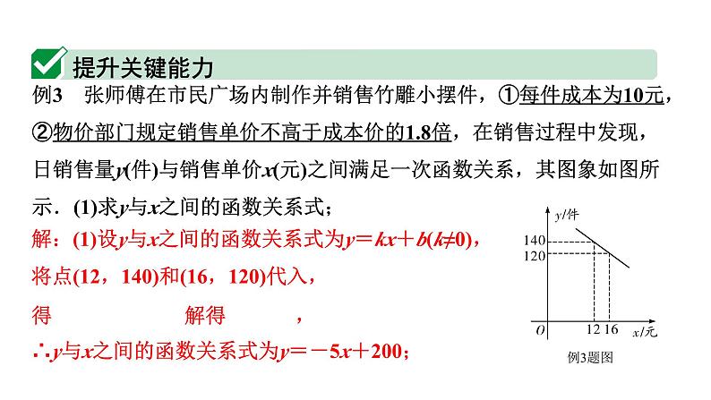 2024贵州中考数学一轮知识点复习 第18讲 二次函数的实际应用（课件）04