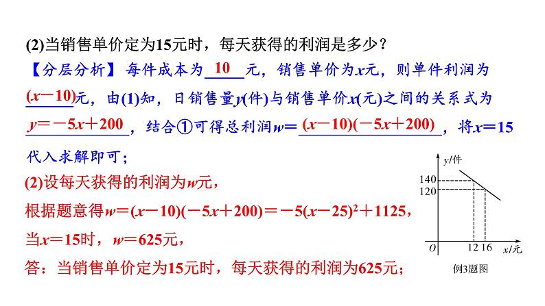 2024贵州中考数学一轮知识点复习 第18讲 二次函数的实际应用（课件）05