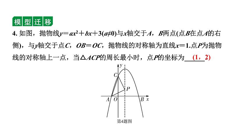 2024贵州中考数学一轮知识点复习 微专题 对称性质在最值中的应用（课件）06