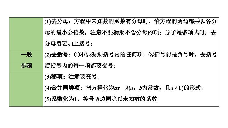 2024海南中考数学二轮重点专题研究 第6课时  一次方程(组)及其应用（课件）07