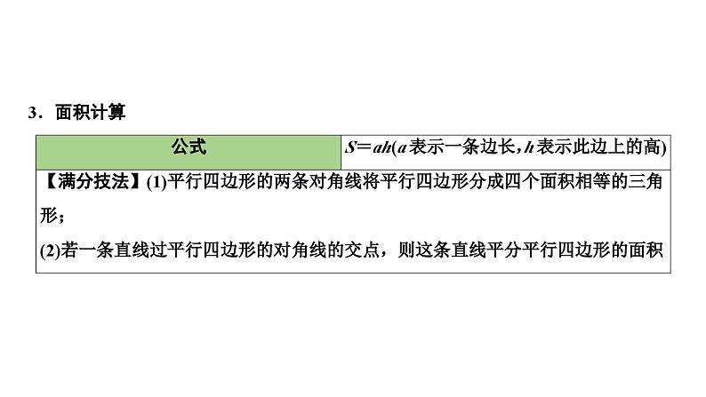 2024海南中考数学二轮重点专题研究 第21课时 平行四边形与多边形（课件）07