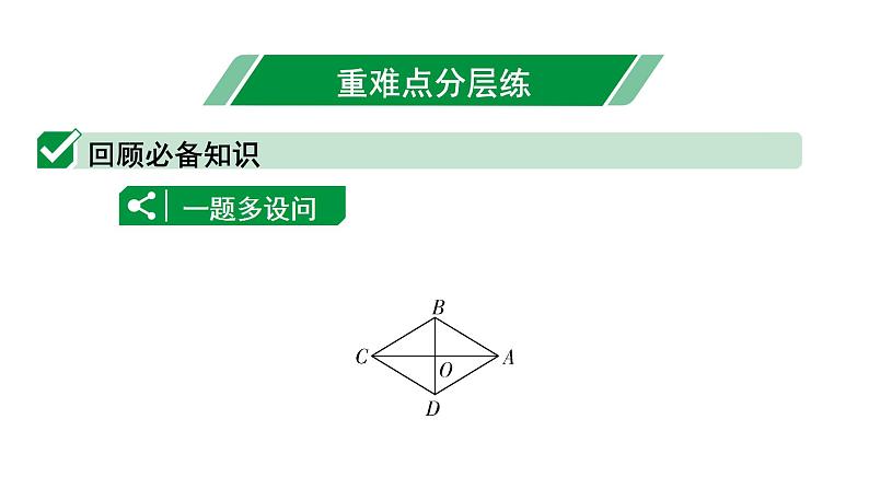 2024海南中考数学二轮重点专题研究 第23课时  菱　形（课件）06