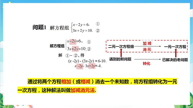 沪教版数学六年级下册6.9《二元一次方程组及其解法》课件+分层练习04