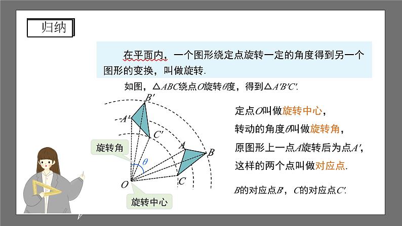 沪科版数学九年级下册24.1《旋转 》(第1课时)课件+教案07