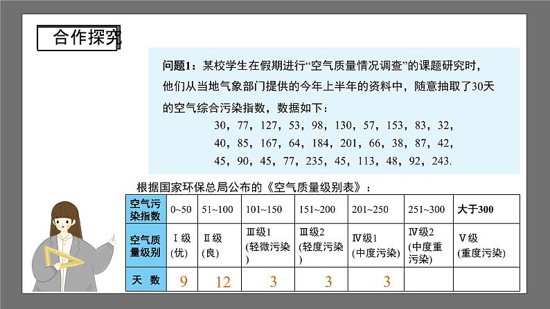 沪科版数学八年级下册20.1《数据的频数分布》课件+教案05