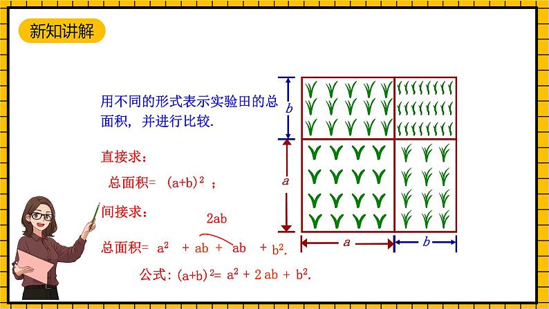 鲁教版数学六年级下册6.7《完全平方公式》 课件04