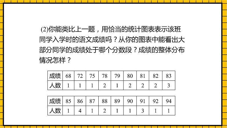 鲁教版数学六年级下册8.3.3《数据的表示(3)》  课件07