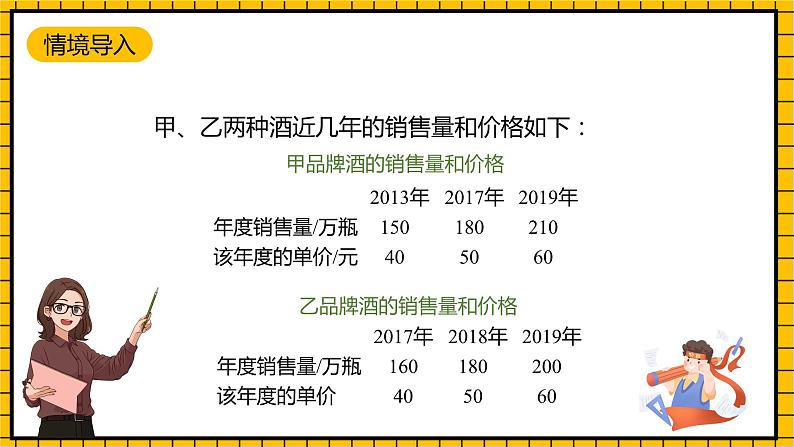 鲁教版数学六年级下册8.4 .2《统计图的选择(2)》  课件03