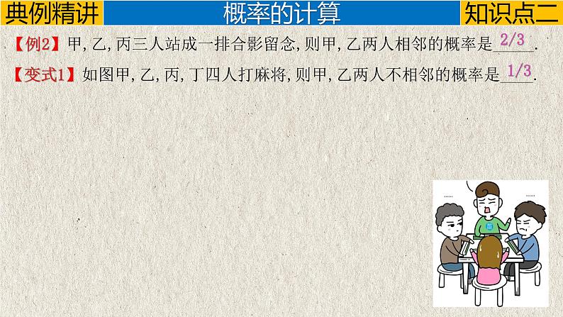 第25章 概率初步-章末复习课课件（人教版）第7页