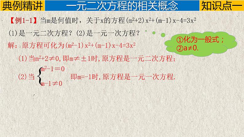 九年级上册 数学专题01 一元二次方程 复习课课件PPT03