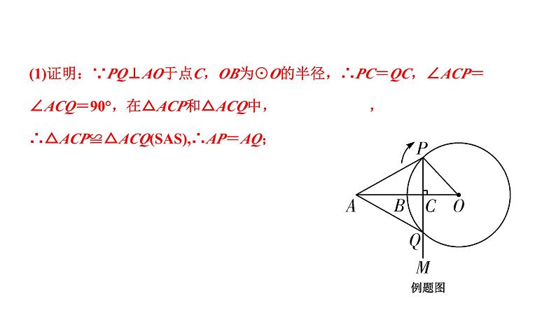 2024河北数学中考备考重难专题：圆的综合题动点问题题（课件）第7页