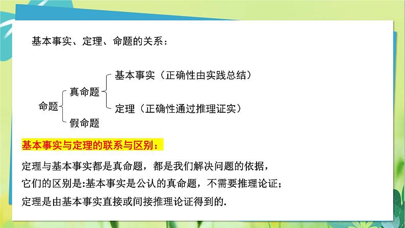 华师数学八年级上册 13.1.2 定理与证明 PPT课件07