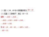 2024河南中考数学二轮复习微专题 “手拉手”全等模型 课件