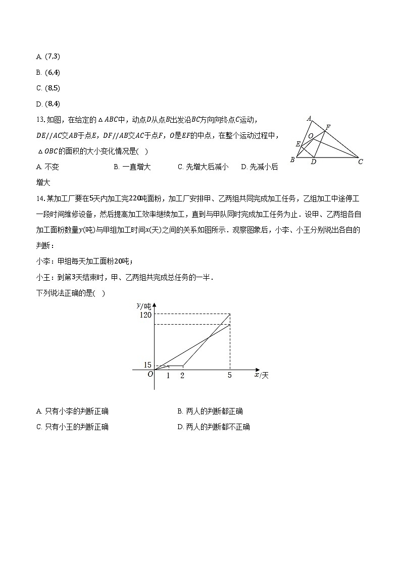 2023-2024学年河北省衡水三中八年级（下）期末数学试卷（含答案）第3页