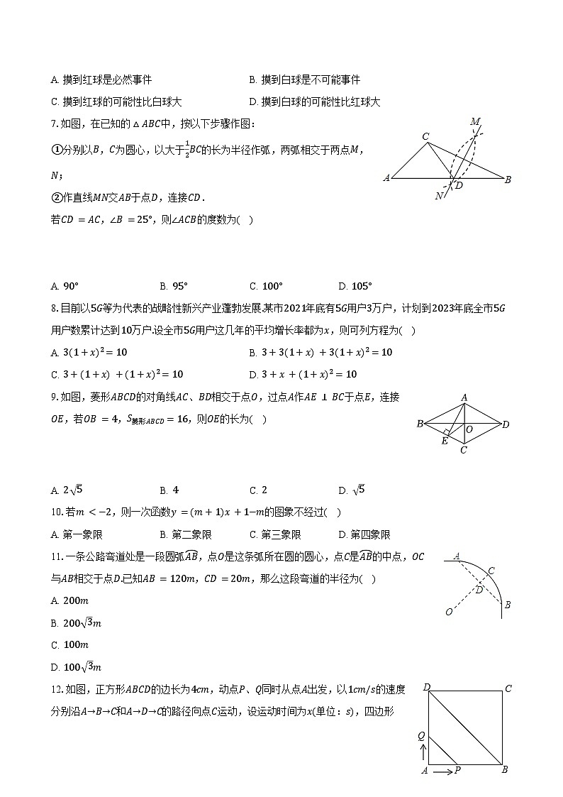 2024年贵州省贵阳市南明区小碧中学中考数学二模试卷（含答案）02