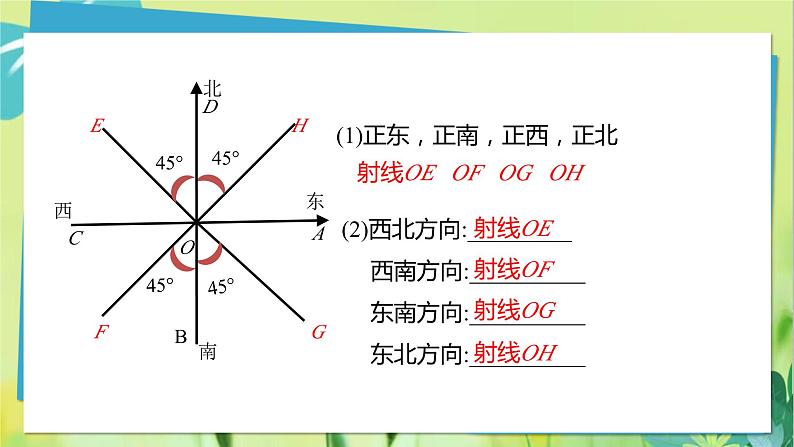 华师数学九年级上册 24.4.2 解直角三角形 第2课时解直角三角形在方位角问题中的应用 PPT课件第4页