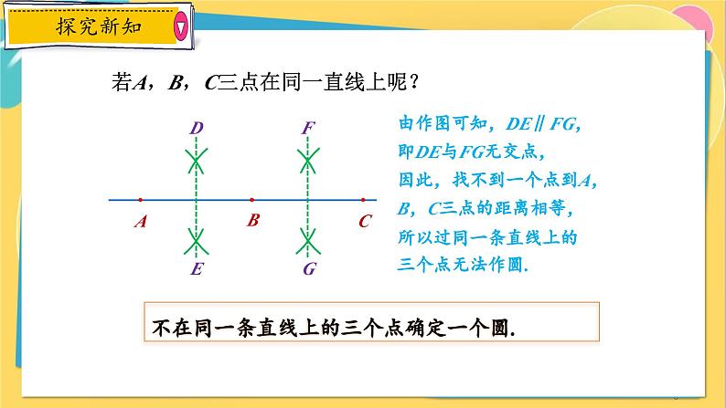 浙教数学九年级上册 3.1.2 确定圆的条件及三角形外接圆 PPT课件08