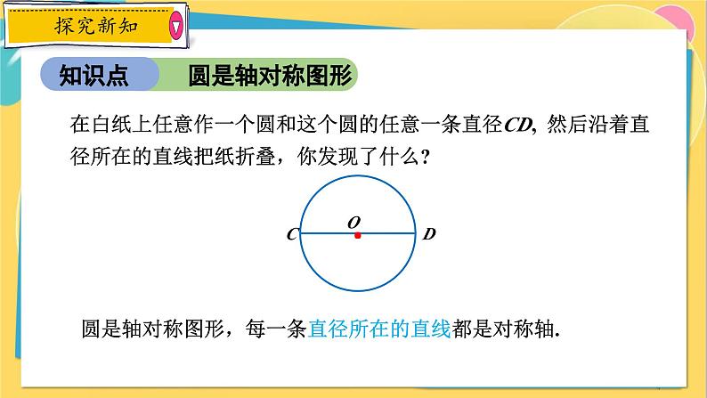 浙教数学九年级上册 3.3.1 垂径定理 PPT课件04