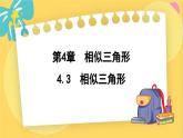 浙教数学九年级上册 4.3 相似三角形 PPT课件