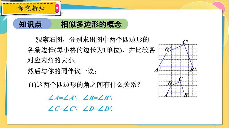 浙教数学九年级上册 4.6 相似多边形 PPT课件04